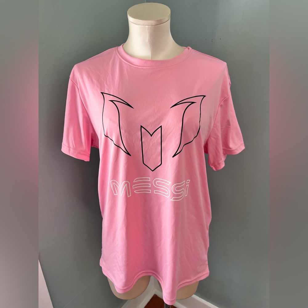 NWT Messi Pink Active Shirt/ Jersey
